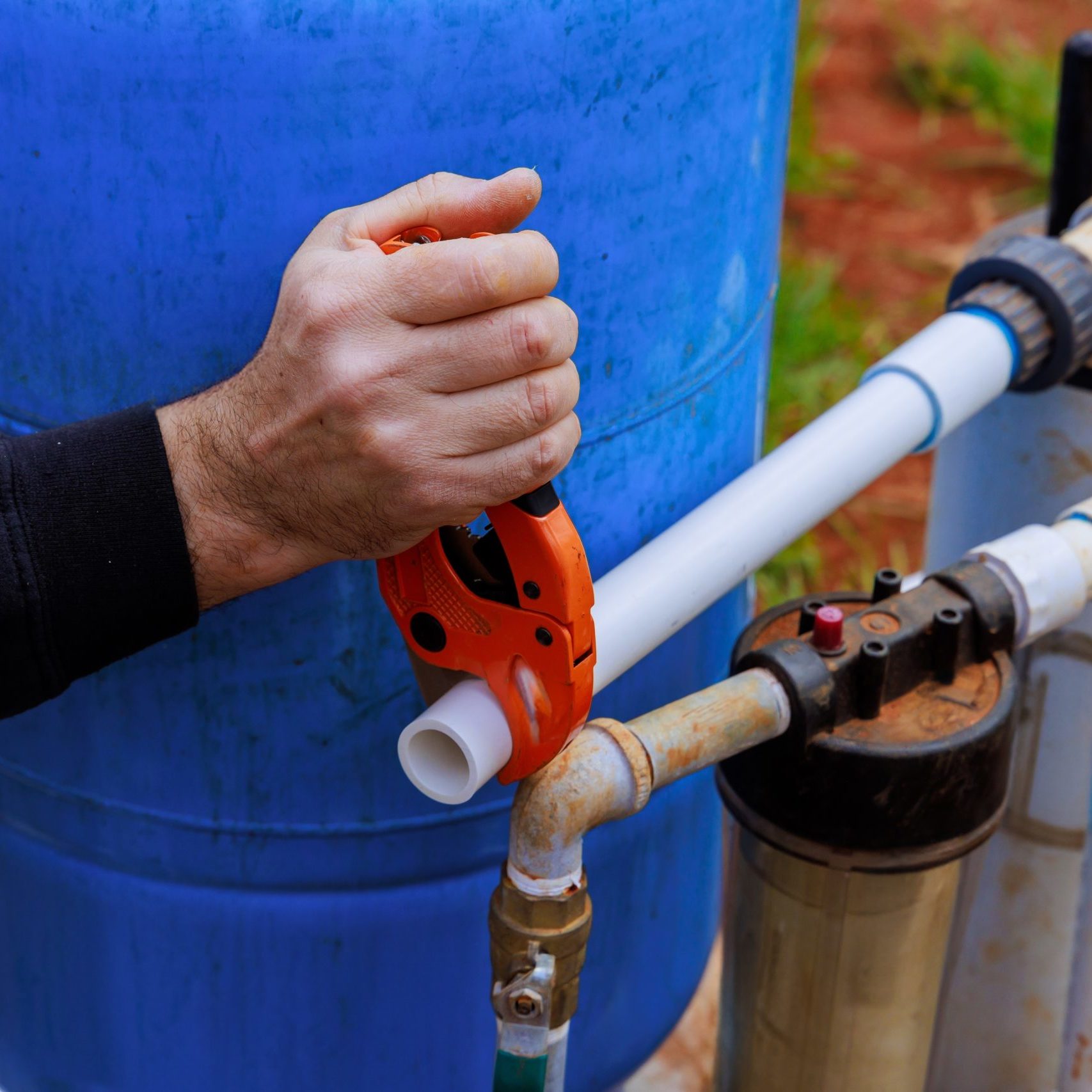 HouseIsBeingSuppliedWithWaterThroughWellPumpSystem